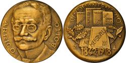 World Coins - Italy, Medal, Arrigo Boito, Cinquantenario della Morte, Arts & Culture, 1968
