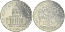 World Coins - Coin, France, Panthéon, 100 Francs, 1982, Paris, FDC, , Silver