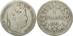 World Coins - Coin, France, Louis-Philippe, Franc, 1845, Lille, , Silver, KM:748.13