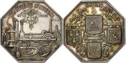 World Coins - France, Token, Chambre de commerce de Douai, Silver, Hamel,