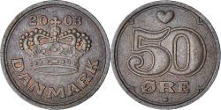 World Coins - Denmark, 50 Öre, 2003