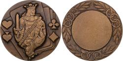 World Coins - France, Medal, Playing cards, n.d., Bronze, Drago,