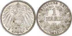 World Coins - GERMANY - EMPIRE, Wilhelm II, Mark, 1915, Karlsruhe, Silver, , KM:14