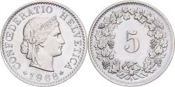 World Coins - Switzerland, 5 Rappen, 1968, Bern, Nickel, , KM:26b