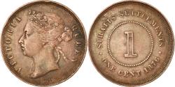 World Coins - Coin, Straits Settlements, Victoria, Cent, 1876, , Copper, KM:9