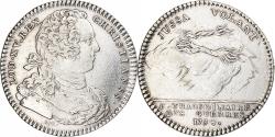 World Coins - France, Token, Louis XV, Extraordinaire des Guerres, 1734, Silver, Restrike