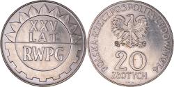 World Coins - Coin, Poland, 20 Zlotych, 1974, Warsaw, , Copper-nickel, KM:70