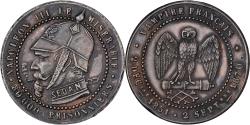 World Coins - France, Monnaie satirique, Napoléon III, Sedan, n.d., Copper,