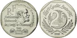 World Coins - Coin, France, René Cassin, 2 Francs, 1998, Paris, ESSAI, , Nickel