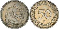 World Coins - Coin, GERMANY - FEDERAL REPUBLIC, 50 Pfennig, 1982, Stuttgart,