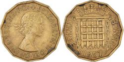 World Coins - Coin, Great Britain, 3 Pence, 1957