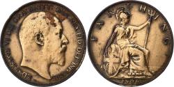 World Coins - Great Britain, Edward VII, Farthing, 1906, Bronze, , KM:792