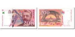 World Coins - France, 200 Francs, Eiffel, 1996, EF(40-45), Fayette:75.3a, KM:159a