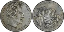 World Coins - France, Medal, David - Peintre d'histoire Jacques Louis David, History, 1970