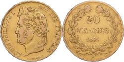 World Coins - France, 20 Francs, Louis-Philippe, 1839, Paris, Gold, , KM:750.1