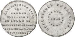 World Coins - France, Medal, French Second Republic, Politics, Society, War, , Tin