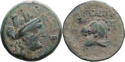 Ancient Coins - Cilicia, Æ Unit, 164-47 BC, Aegae, Bronze,