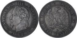 World Coins - France, Napoleon III, 2 Centimes, 1862, Bordeaux, , Bronze, KM:796.6