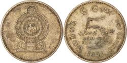 World Coins - Coin, Sri Lanka, 5 Rupees, 1991