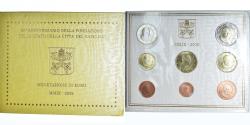 World Coins - Vatican, 1 Cent to 2 Euro, Benoît XVI, 2009 - Anno MMIX, Rome, BU,