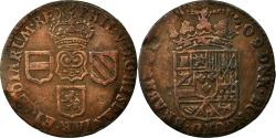 World Coins - Coin, Spanish Netherlands, NAMUR, Philip V of Spain, Liard, 1709, Namur