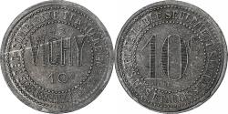 World Coins - France, 10 Centimes, 1920, Aluminium,