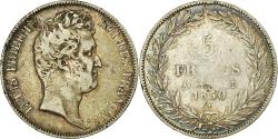 World Coins - Coin, France, Louis-Philippe, 5 Francs, 1830, Paris, , Silver