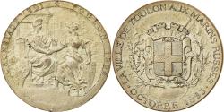World Coins - France, Medal, La Ville de Toulon aux Marins Russes, Shipping, 1893, Bottée