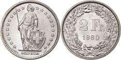 World Coins - Coin, Switzerland, 2 Francs, 1980, Bern, , Copper-nickel, KM:21a.1