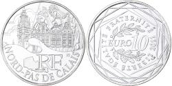 World Coins - France, 10 Euro, Nord-Pas-de-Calais, 2011, MDP, Silver,