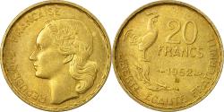 World Coins - Coin, France, Guiraud, 20 Francs, 1952, Beaumont - Le Roger,