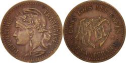 World Coins - France, Token, token count, Boisson Azed, , Copper