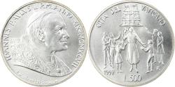 World Coins - Coin, VATICAN CITY, John Paul II, 500 Lire, 1997, Roma, , Silver