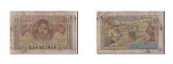 World Coins - Banknote, France, 10 Francs, 1947 French Treasury, 1947, VF(20-25)