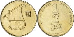 World Coins - Coin, Israel, 1/2 New Sheqel, 2002