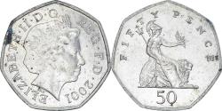 World Coins - Coin, Great Britain, 50 Pence, 2001