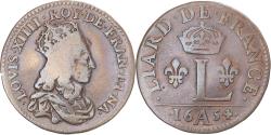 World Coins - Coin, France, Louis XIV, Liard de France, 1654, Corbeil, , Copper