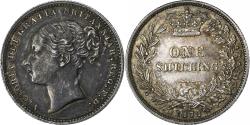 World Coins - Great Britain, Victoria, Shilling, 1878, Silver, , KM:734.2