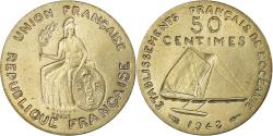 World Coins - Coin, FRENCH OCEANIA, 50 Centimes, 1948, Paris, ESSAI, , Nickel-Bronze