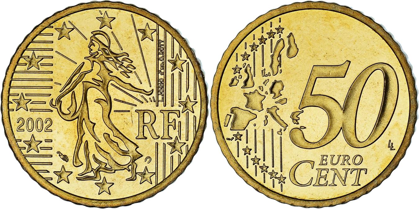 公式サイト - ハイブランドの新作が続々登場 France, 50 Brass , BE, / Proof Paris, 2002, Cent, Euro コレクション