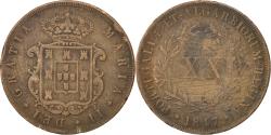 World Coins - Coin, Portugal, Maria II, 20 Reis, 1847, , Copper, KM:482