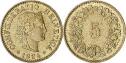 World Coins - Coin, Switzerland, 5 Rappen, 1994