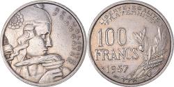 World Coins - Coin, France, Cochet, 100 Francs, 1957, Beaumont le Roger,