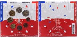 World Coins - France, Monnaie de Paris, 1 Cent to 2 Euro, 2010, Paris, Set,