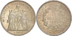 World Coins - France, 5 Francs, Hercule, 1873, Paris, Silver, , KM:820.1