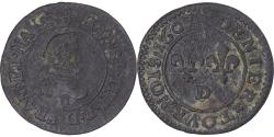 World Coins - Coin, France, Henri IV, Denier Tournois, 1607, Lyon, , Copper