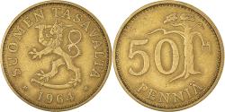 World Coins - Coin, Finland, 50 Penniä, 1964