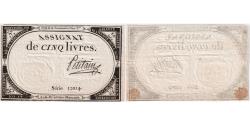 World Coins - France, 5 Livres, 10 brumaire de l'an 2 - (31 octobre 1793), 12014, AU(50-53)