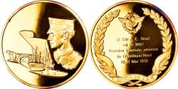 World Coins - France, Medal, 1ère Traversée aérienne de l'Atlantique Nord, Aviation