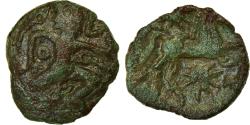 Ancient Coins - Coin, Bellovaci, Bronze au personnage courant, Ist century BC,